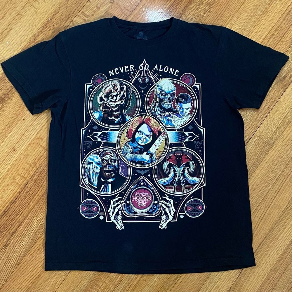 Universal Black Halloween Horror Nights T-Shirt